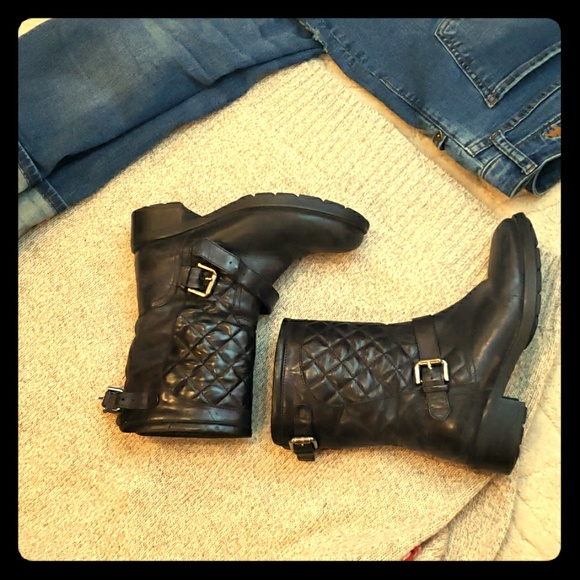 Aquatalia Shoes - Aquatalia black leather boots 6